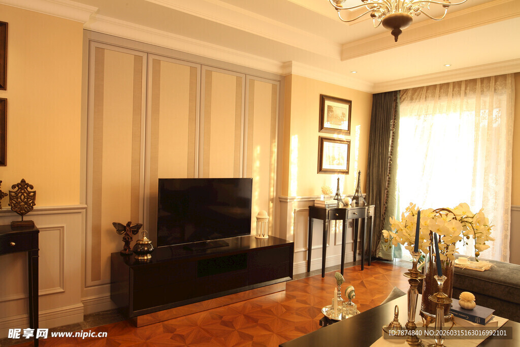 豪华客厅室内装饰展示