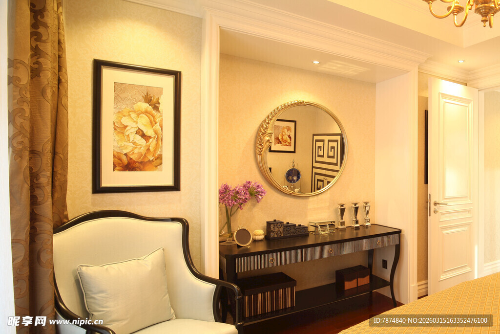 优雅温馨的家居一角