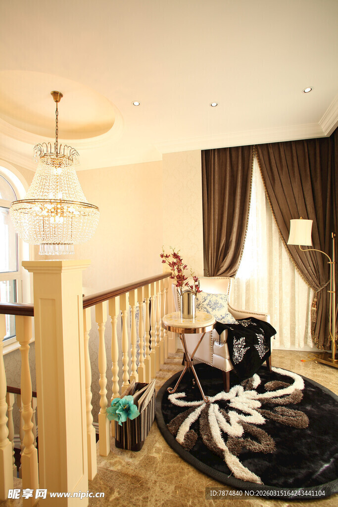 温馨典雅的室内家居场景