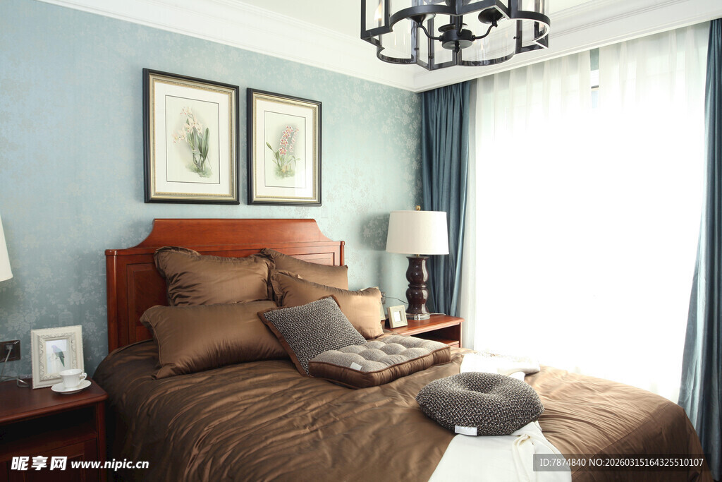 温馨典雅卧室装饰展示