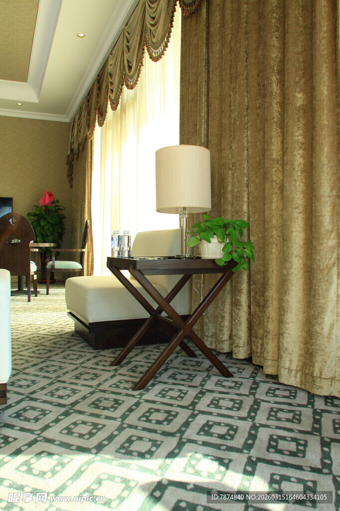 优雅客厅角落装饰景致