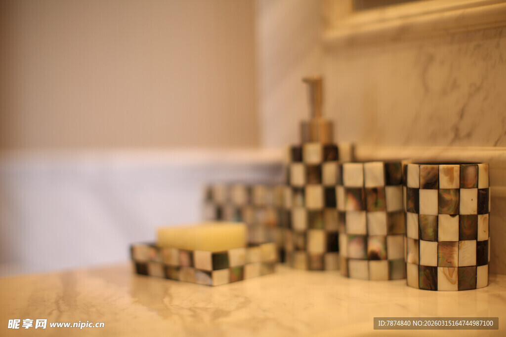 马赛克瓷砖装饰细节