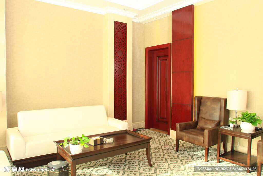 温馨客厅室内装饰场景