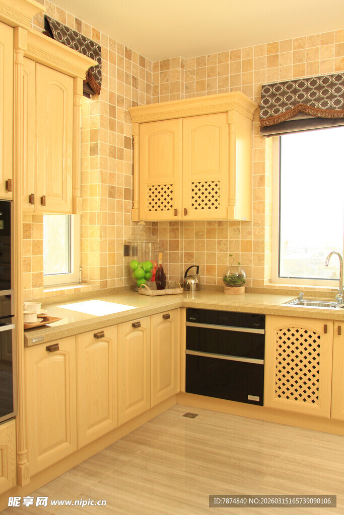 温馨简约风厨房空间展示