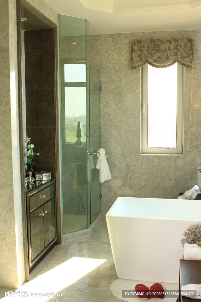 现代简约风浴室优雅空间