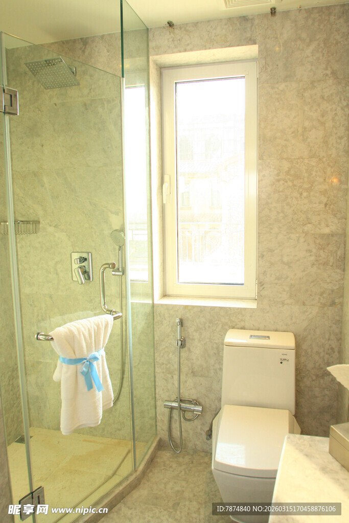 现代简约风卫生间场景