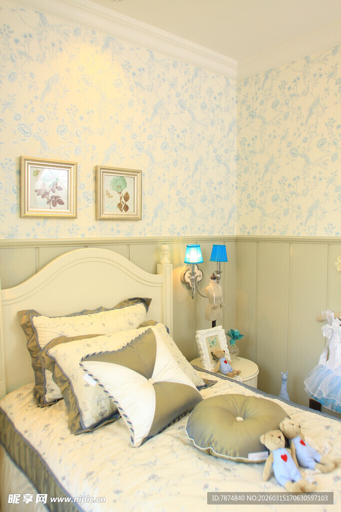 温馨儿童卧室布置展示