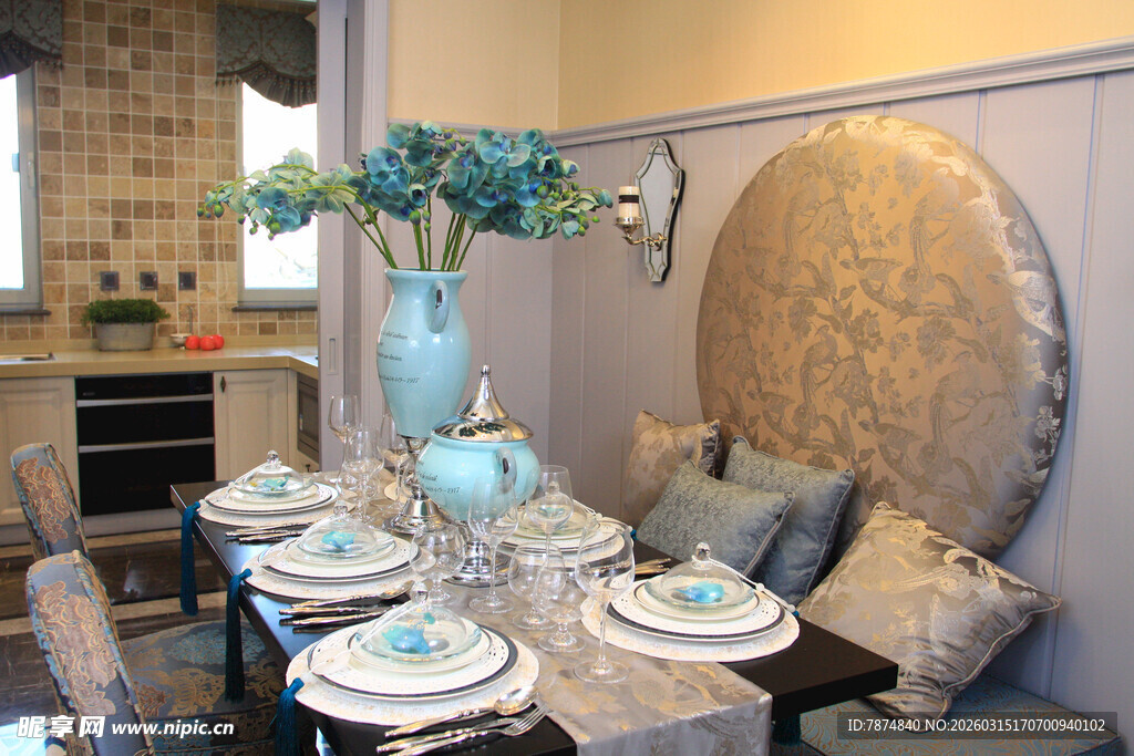 优雅餐厅布置 尽显精致格调