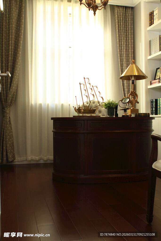 温馨典雅的室内角落场景