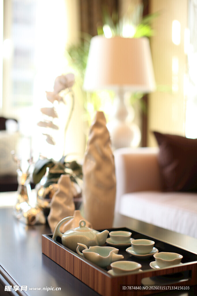 精致室内装饰摆件展示