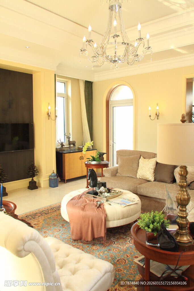 豪华客厅室内装饰展示