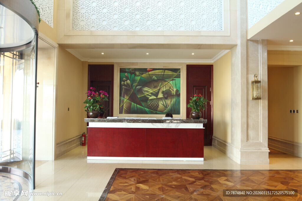 豪华大厅接待区设计