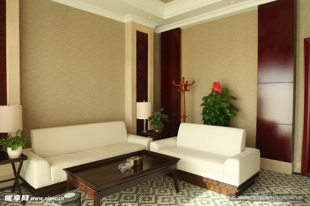 现代简约风格客厅场景