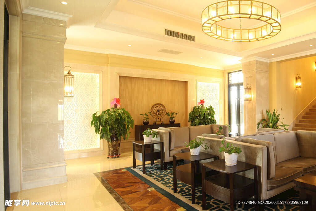 豪华客厅室内装饰展示