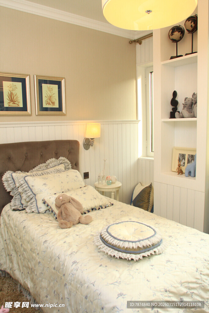 温馨卧室布置展示