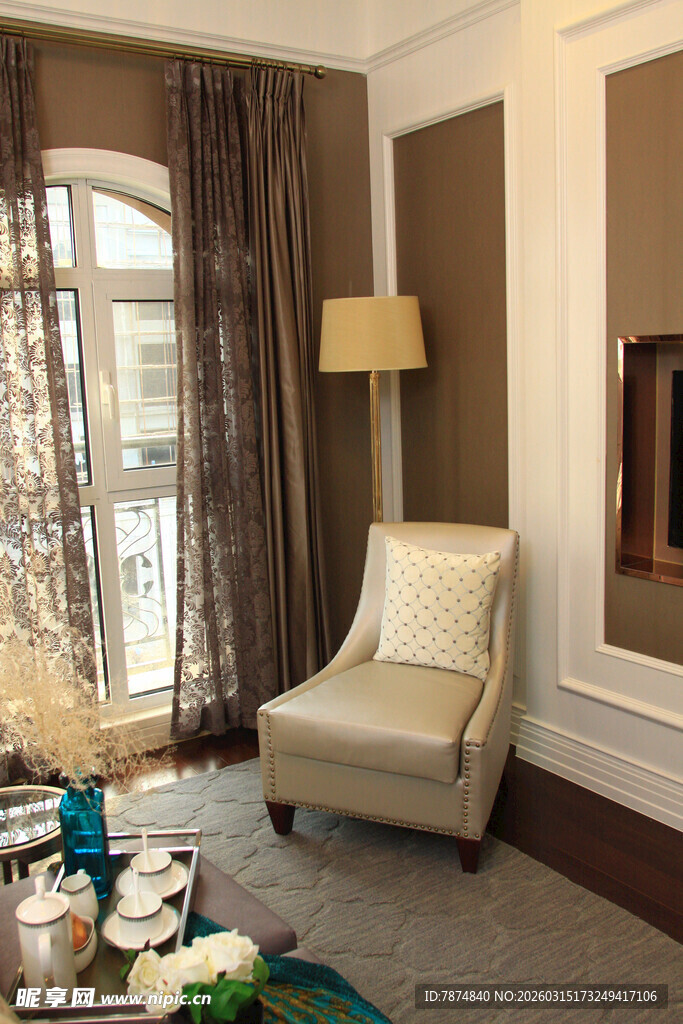 现代简约风客厅一角