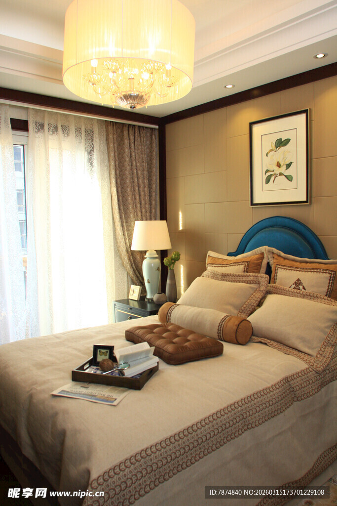 温馨舒适的卧室休憩空间