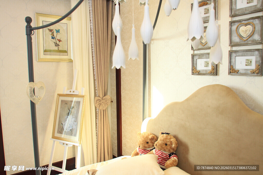 温馨儿童房角落布置