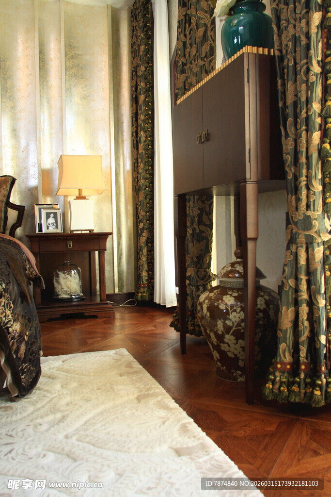 奢华欧式风格室内一角