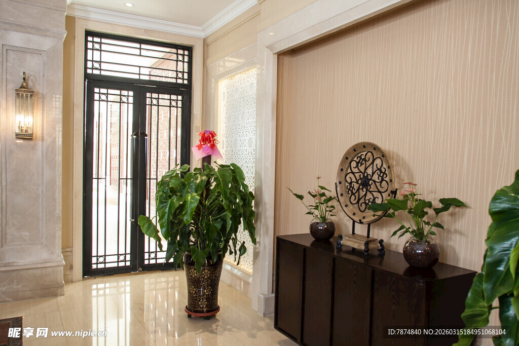 现代简约风入户玄关设计