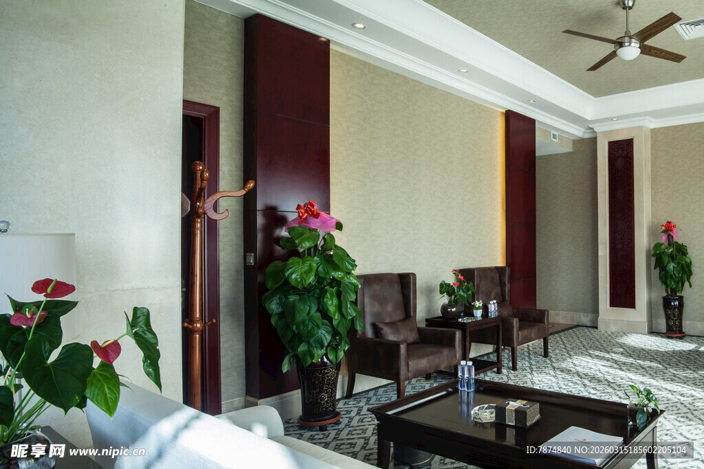 优雅室内休息区装饰景观