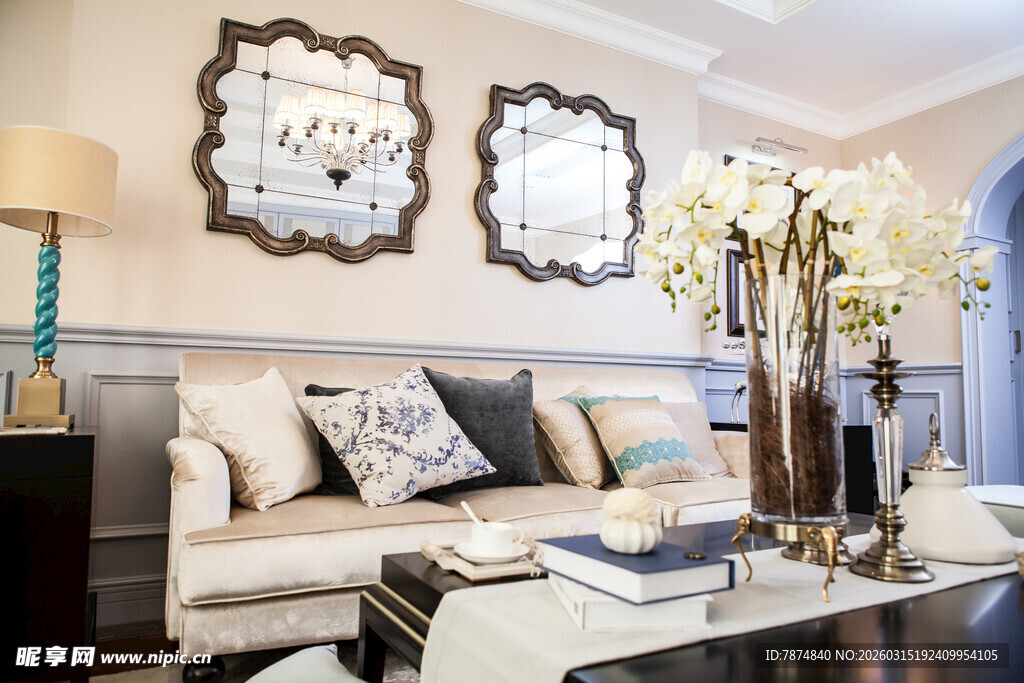 优雅客厅装饰风格展现