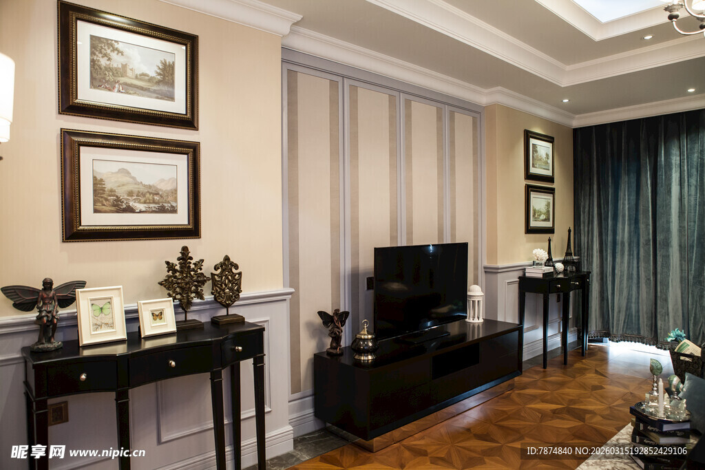 现代简约风格客厅一角