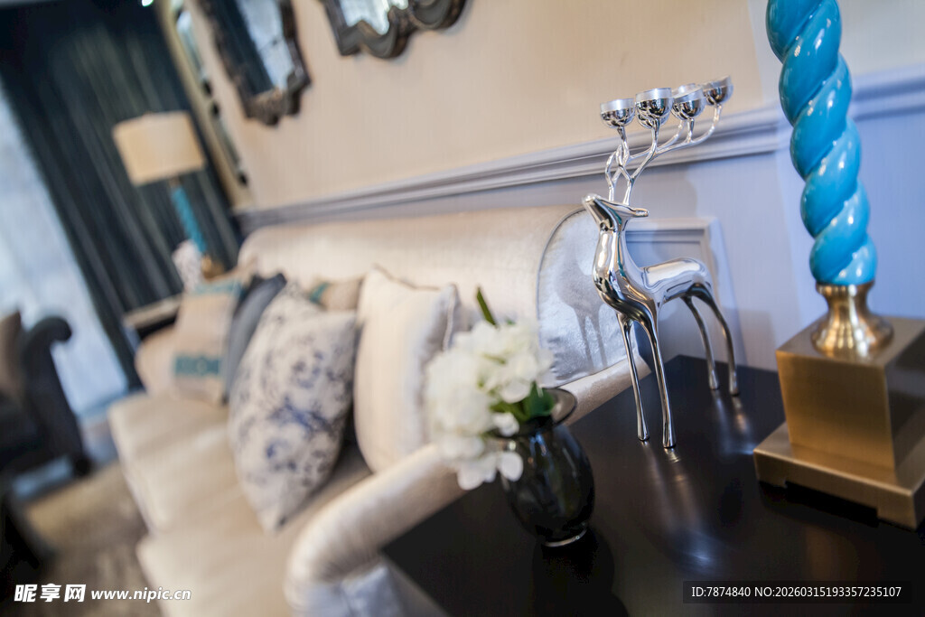 温馨客厅家居装饰摆件展示