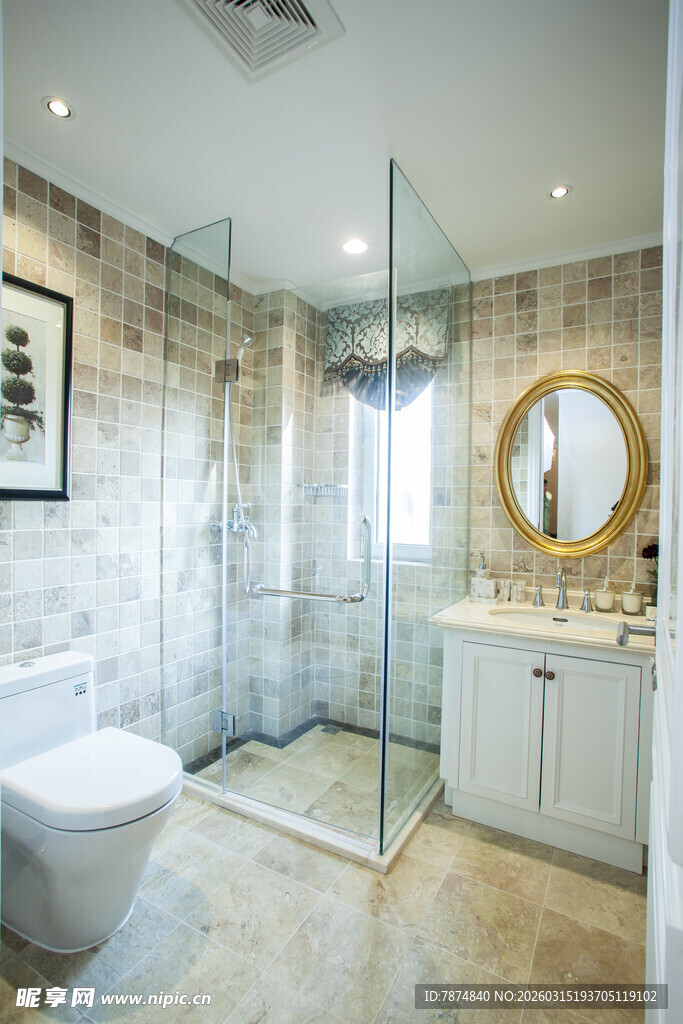 现代简约风时尚浴室空间