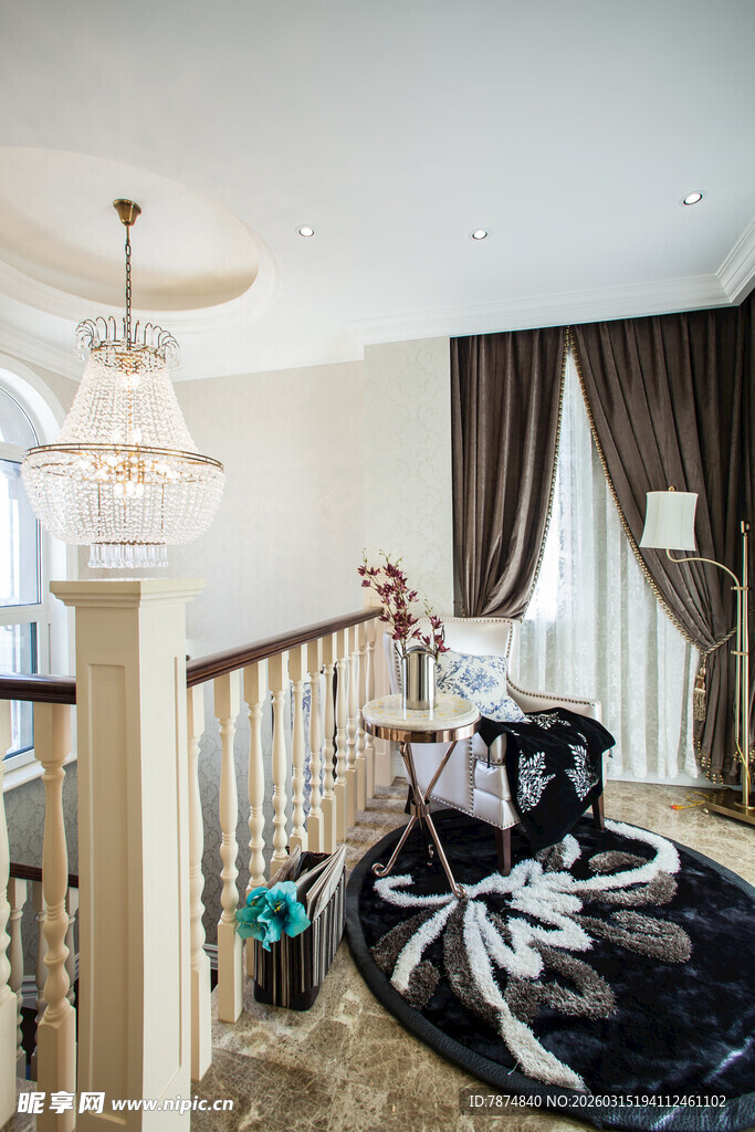 现代风客厅优雅家居场景