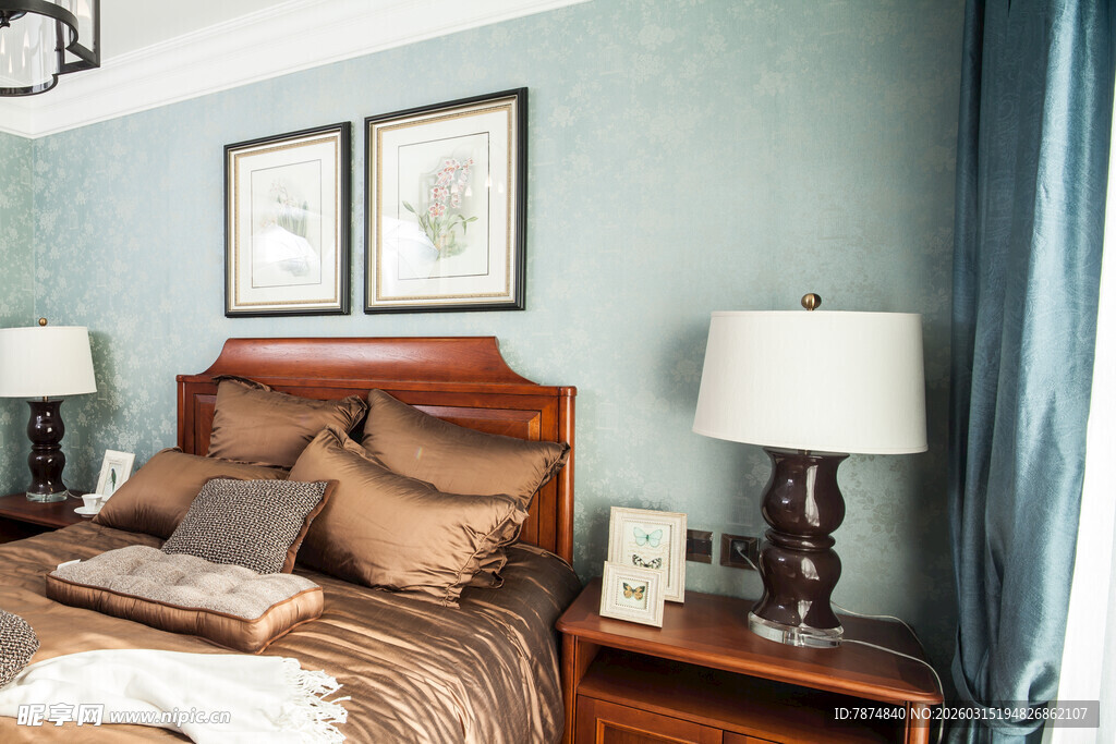 温馨卧室场景 营造舒适氛围