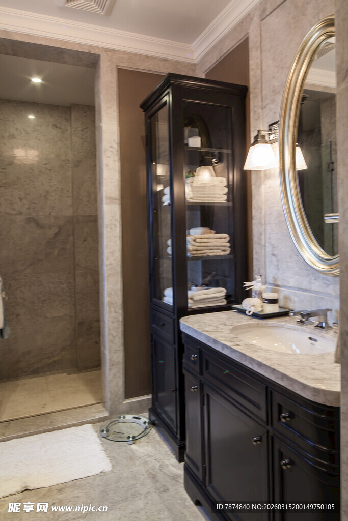 豪华现代风格浴室设计