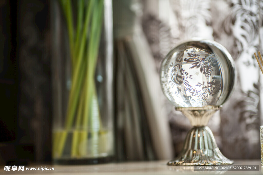 精致水晶摆件 尽显优雅