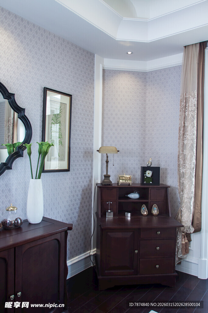 典雅温馨的室内一角