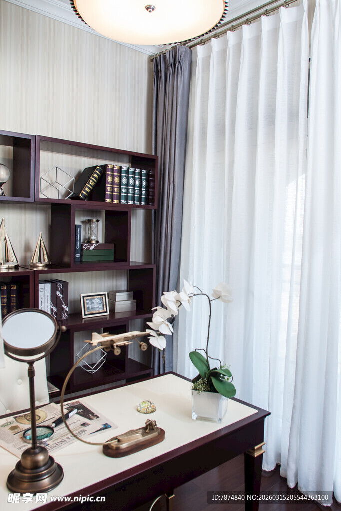 中式书房 静谧雅致的角落