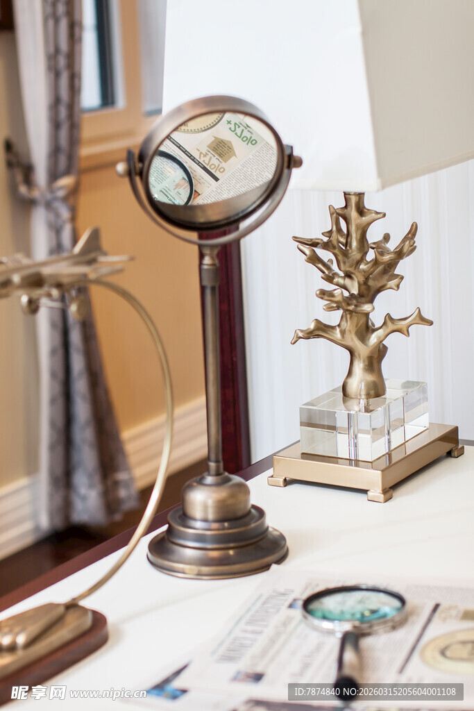 复古书房摆件 尽显格调