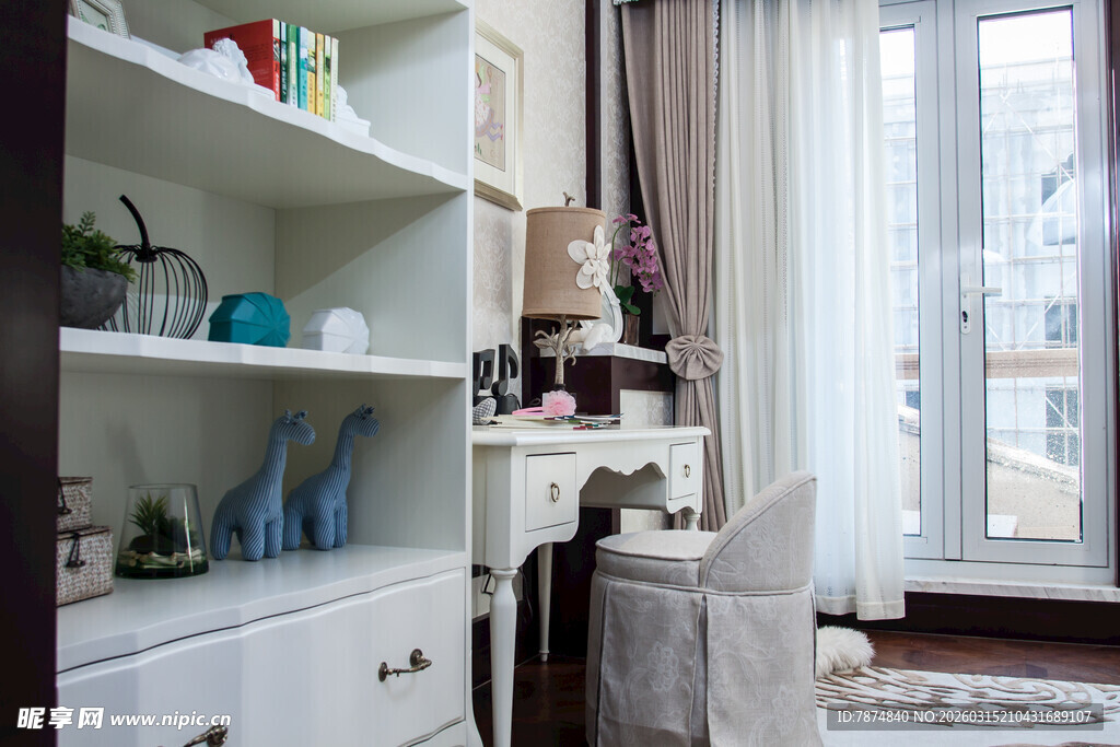 温馨简约风的室内角落