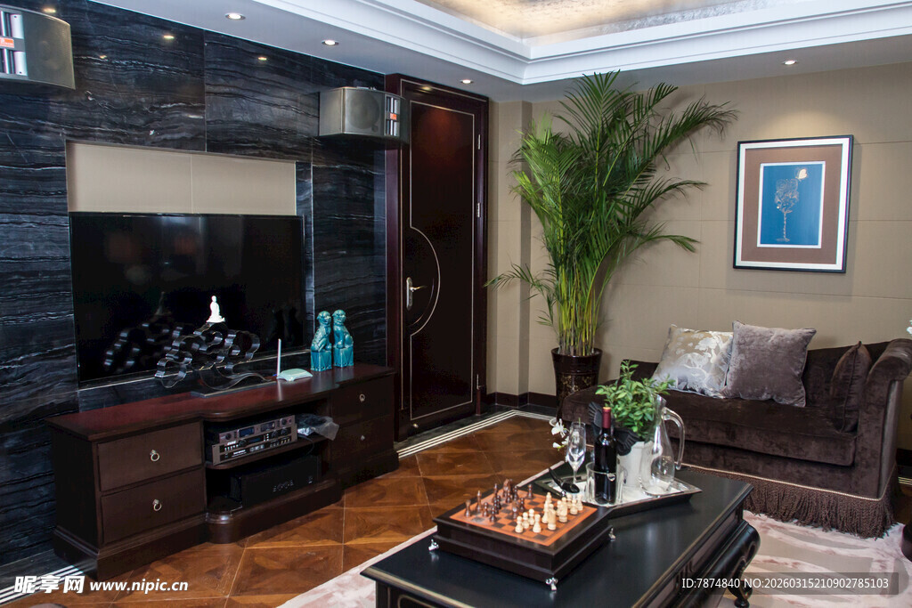 现代风格客厅家居展示