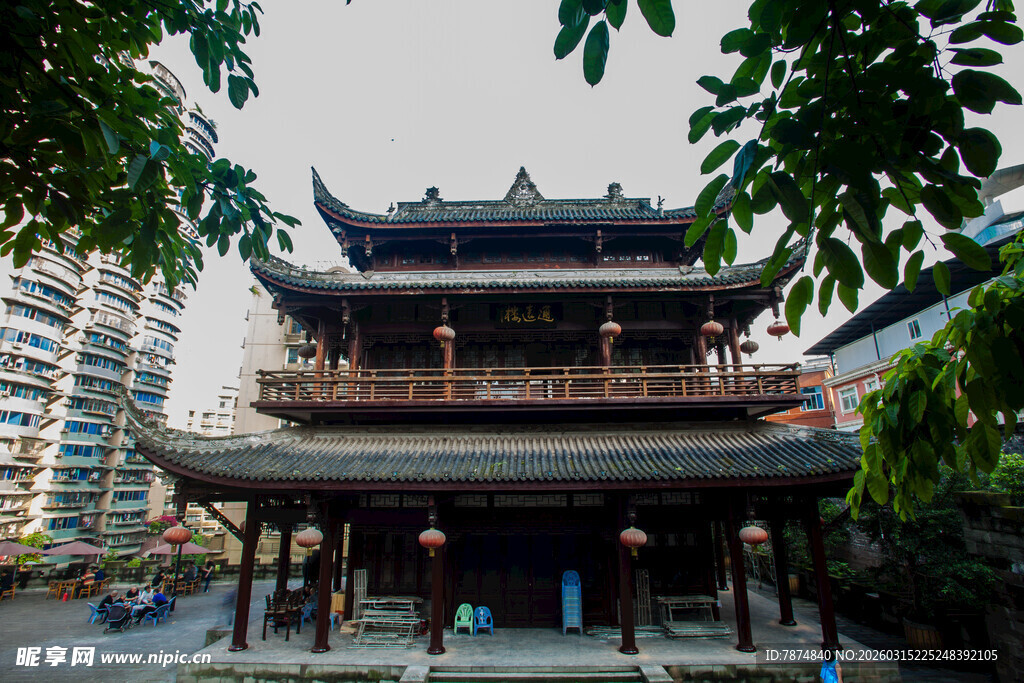 中式古建楼阁 尽显古韵