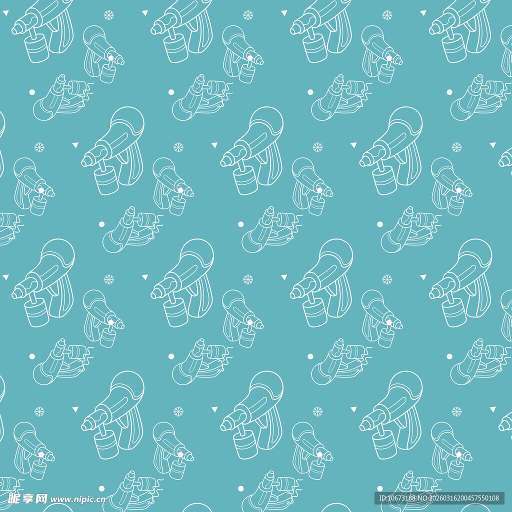 喷涂工具图案背景