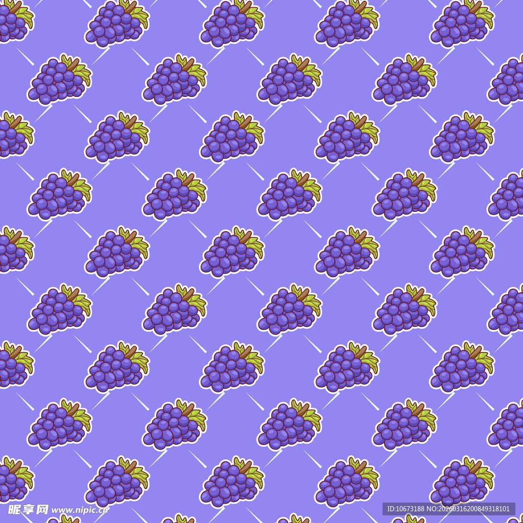 葡萄图案背景