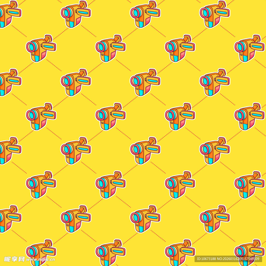 摄像机图案背景