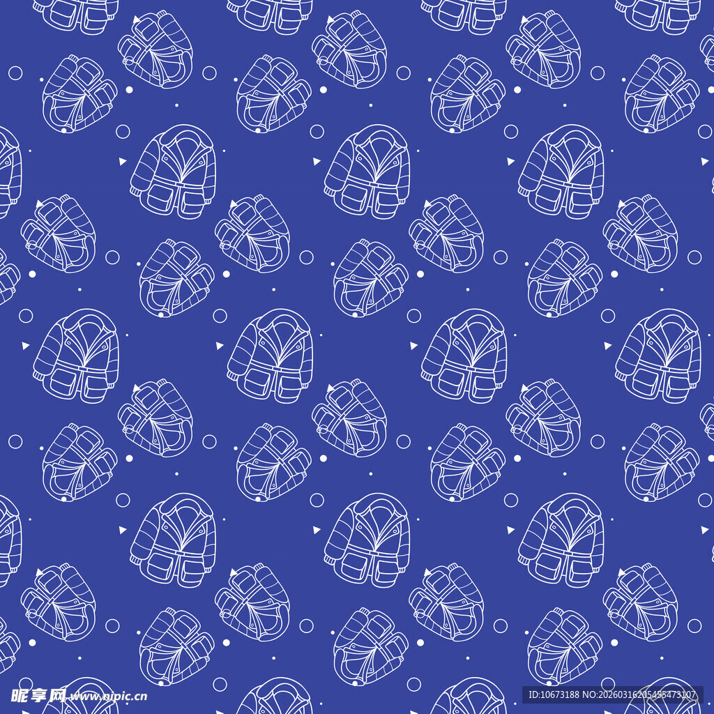 防寒衣图案背景