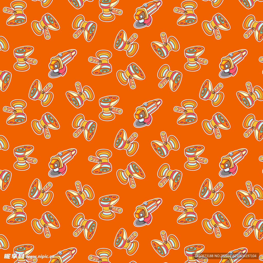 工具设备图案背景