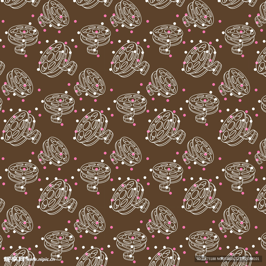 录像带图案背景