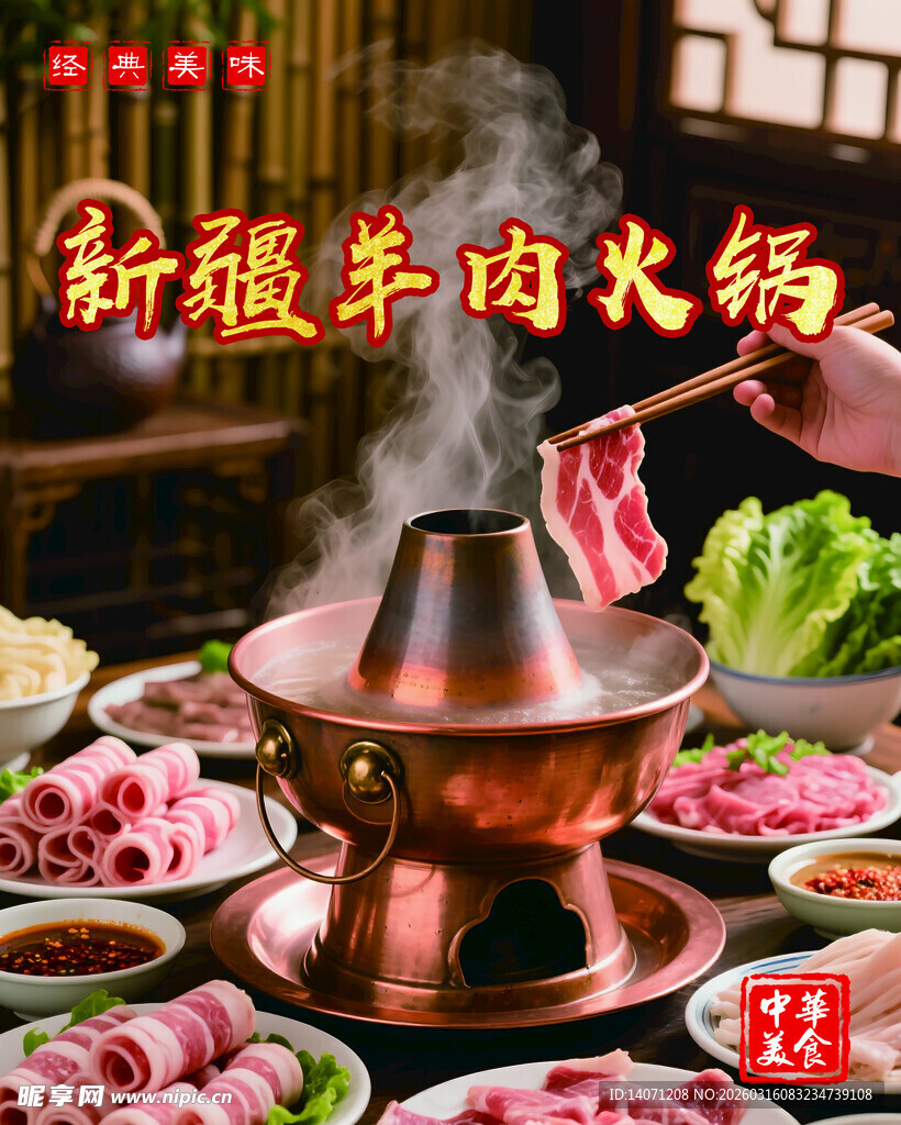 新年羊肉火锅盛宴