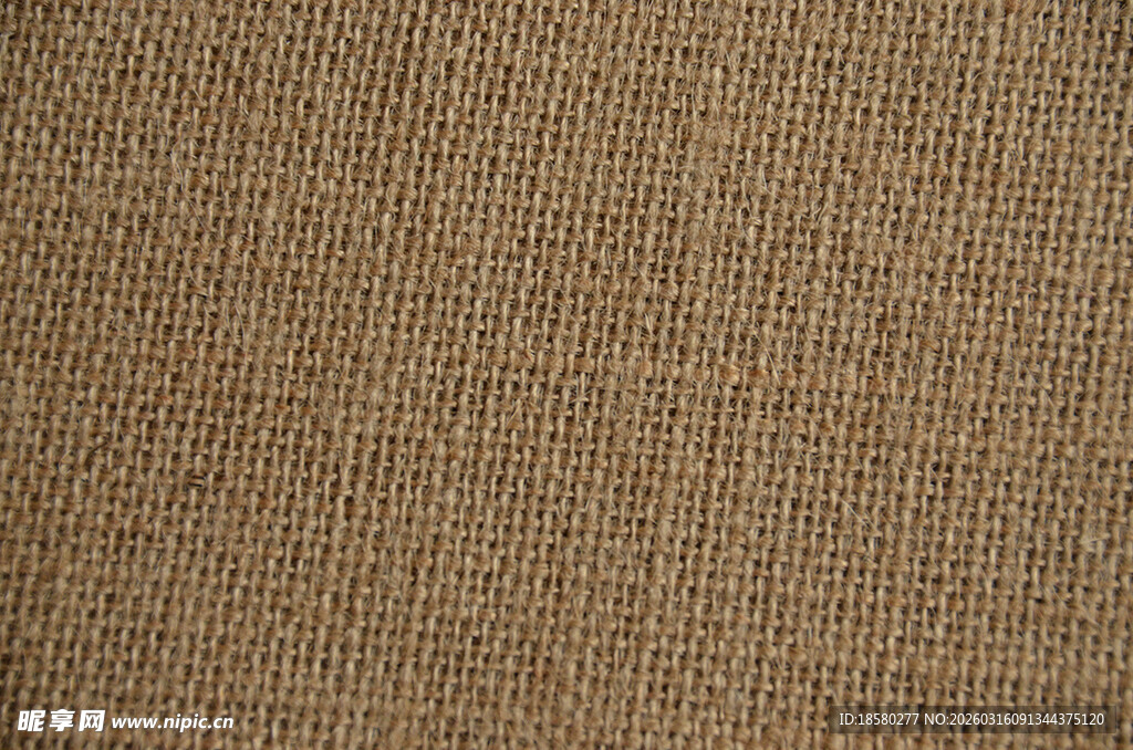 棕色编织纹理布料