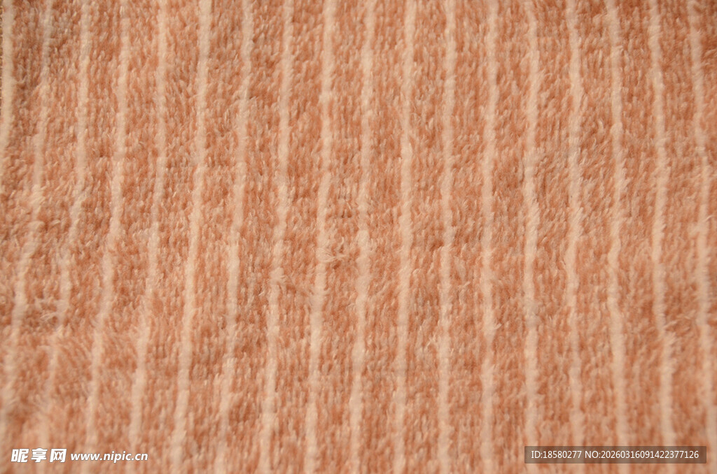 浅棕色条纹织物纹理