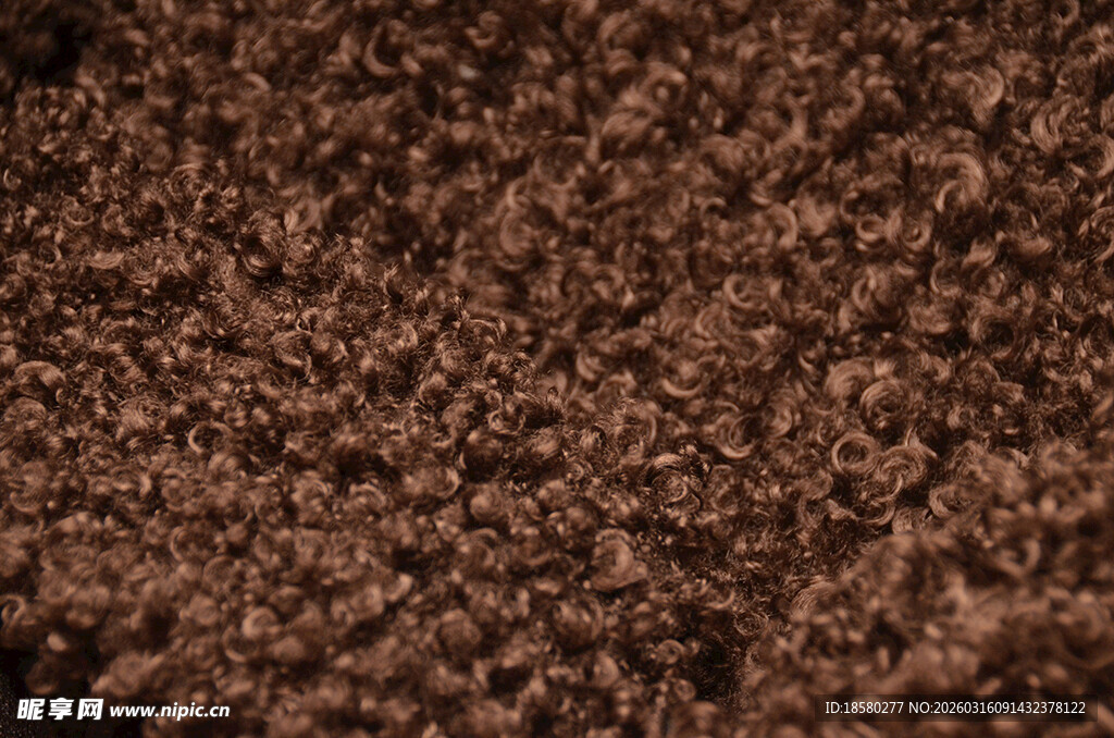 细腻棕色粉末特写