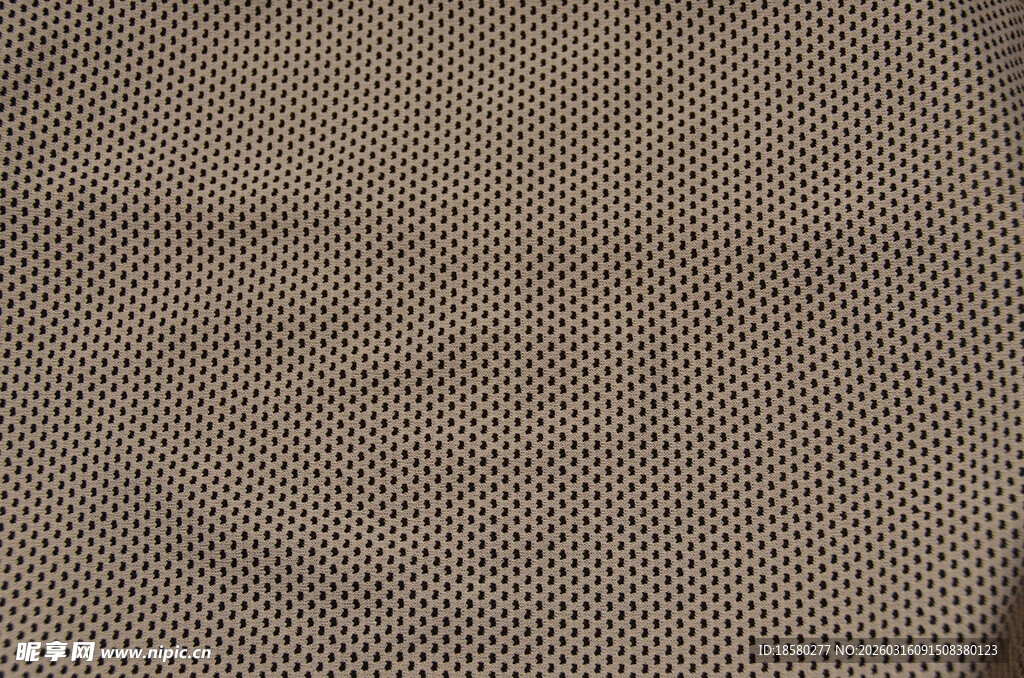 棕色网眼布料纹理特写